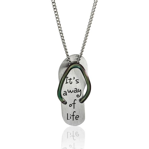 Joyful Sentiments It's a Way of Life Pendant Necklace