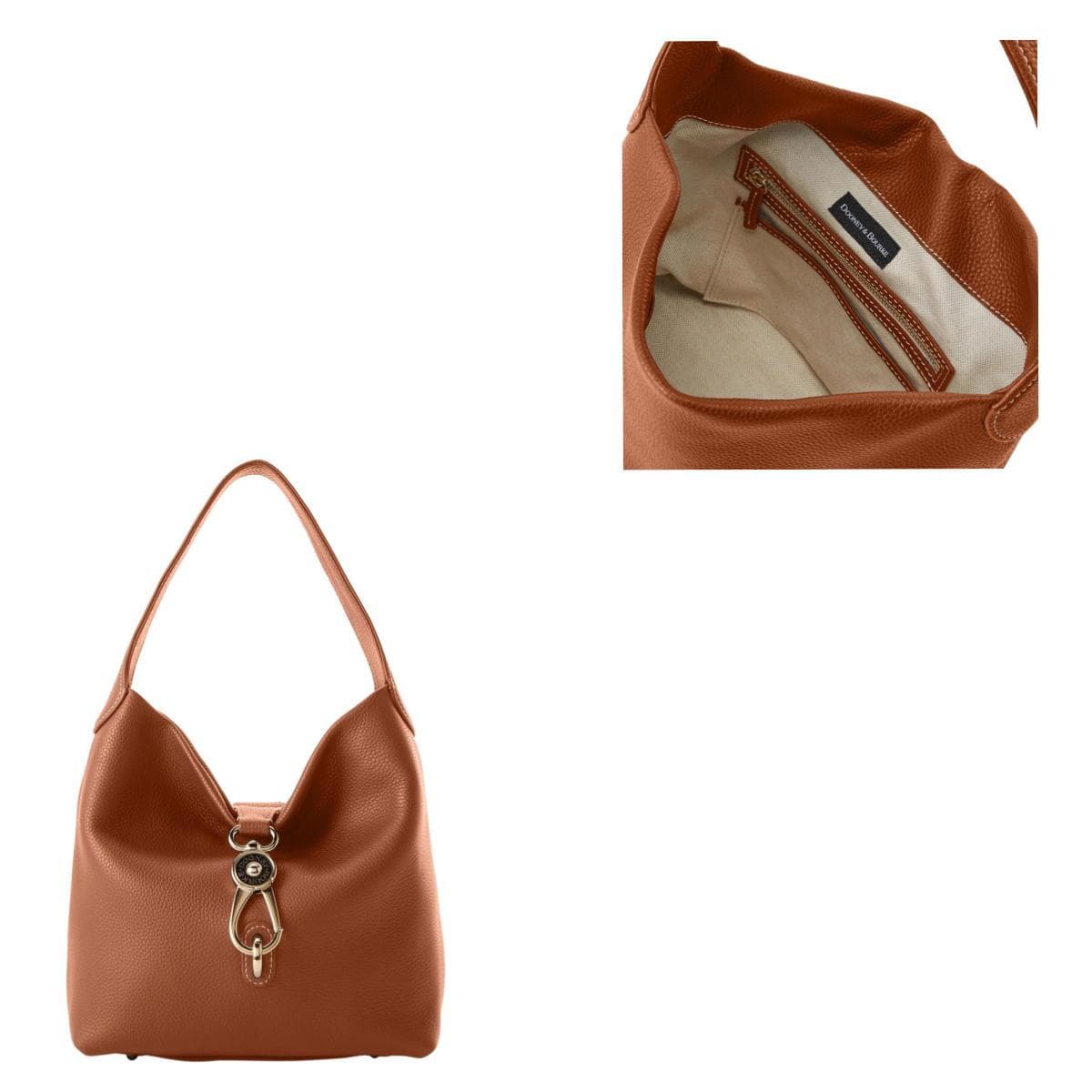 Pebble Grain Small Logo Lock Sac