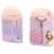 Electric Rose Quartz Jade Roller