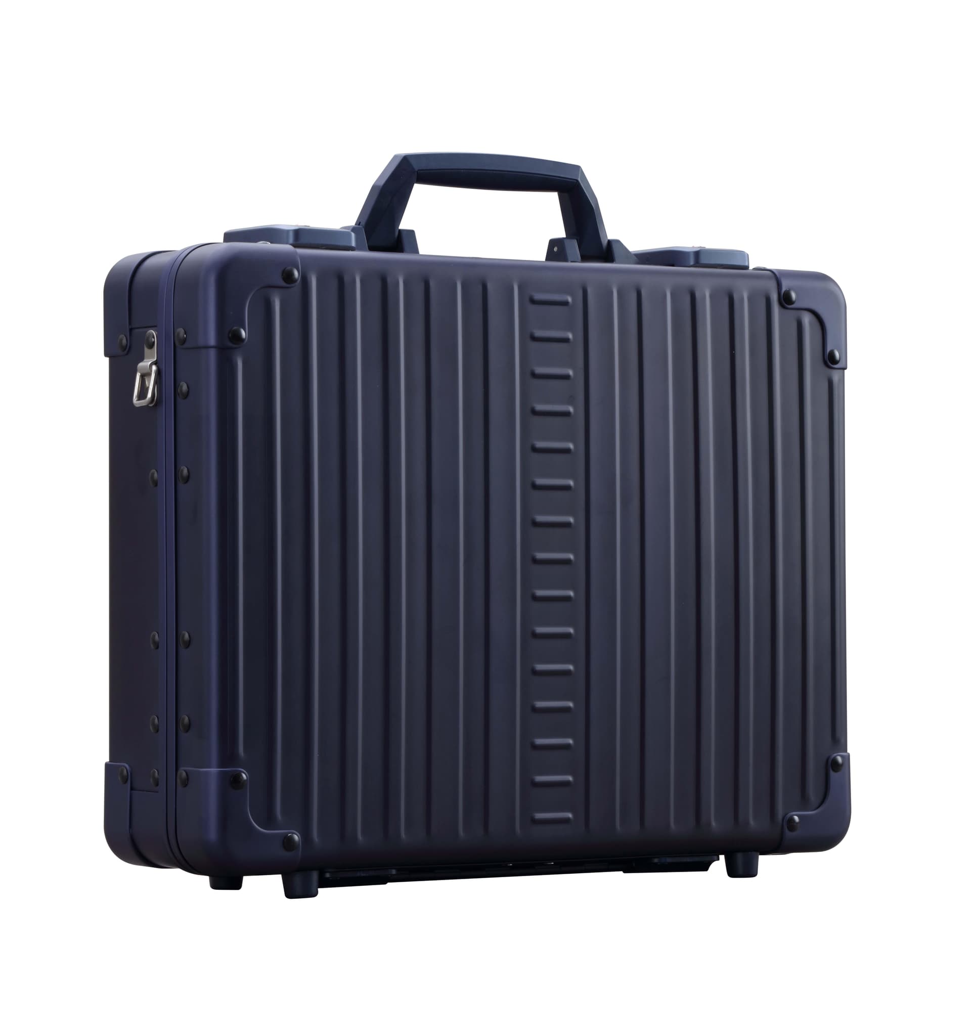 Aleon 15" Business Attache Aluminum Hardside Business Briefcase (Sapphire) Blue