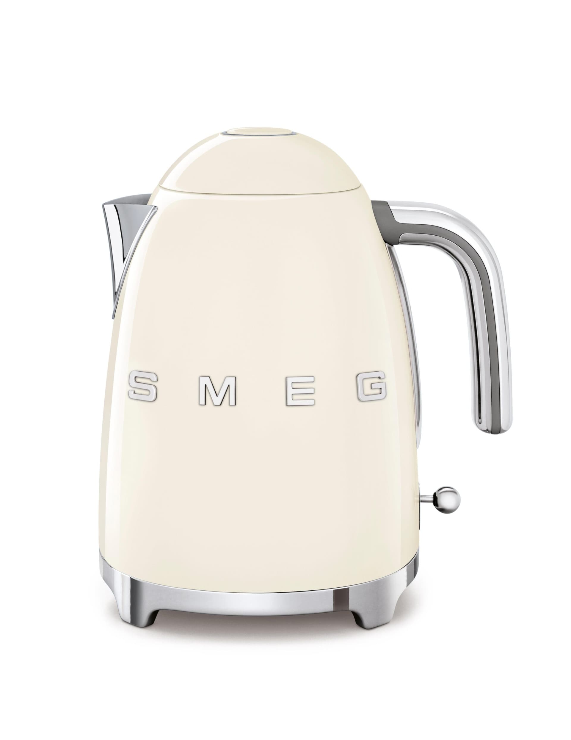 50's Retro-Style Electric Kettle Cream
