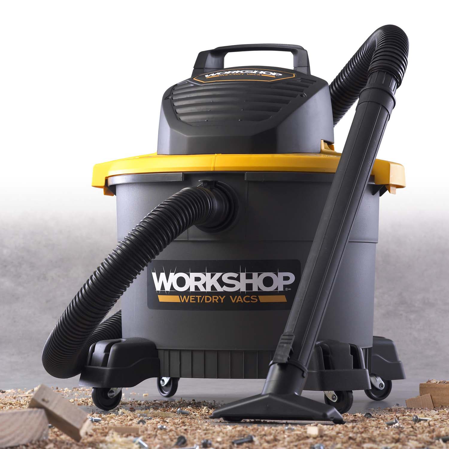 General Purpose Wet/Dry Vac-9 Gallon 4.25 Peak HP Car Nozzle