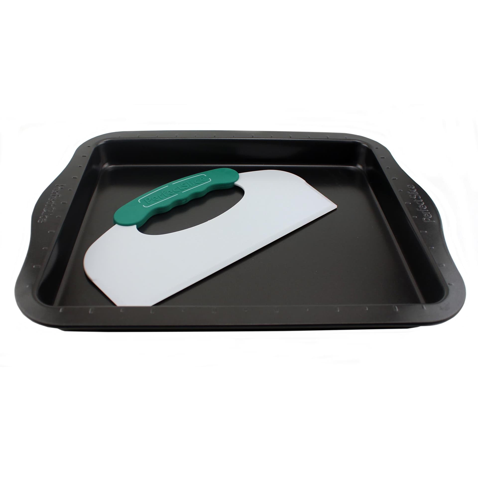 Perfect Slice Cookie sheet w/ tool
