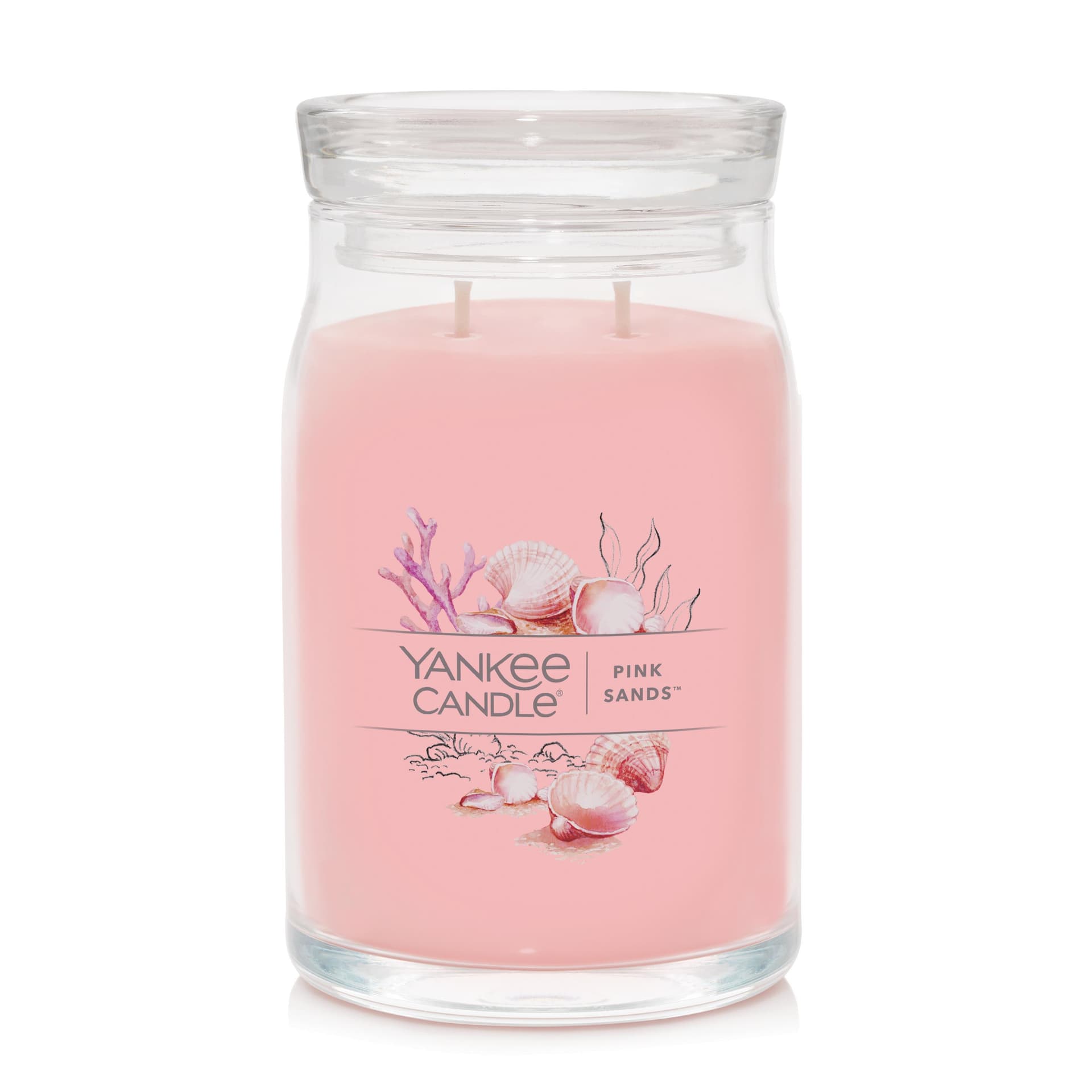 Signature Large Jar Candle - Pink Sands