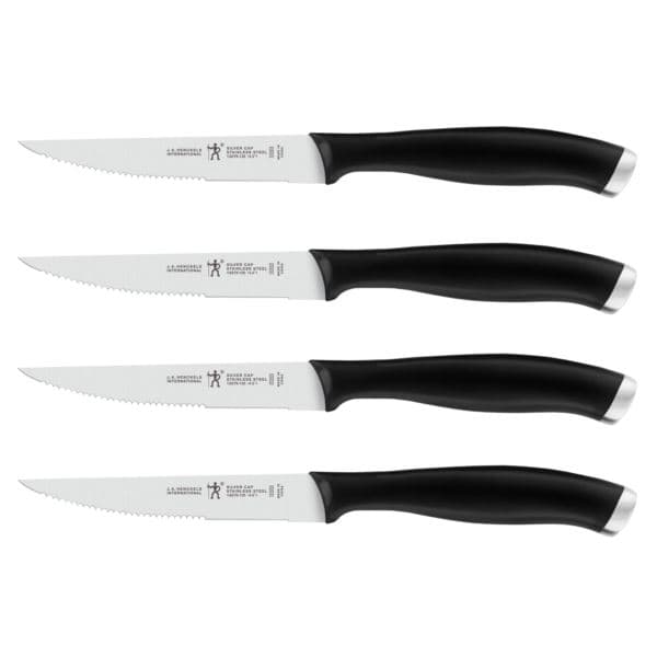 4pc Silvercap Steak Knife Set