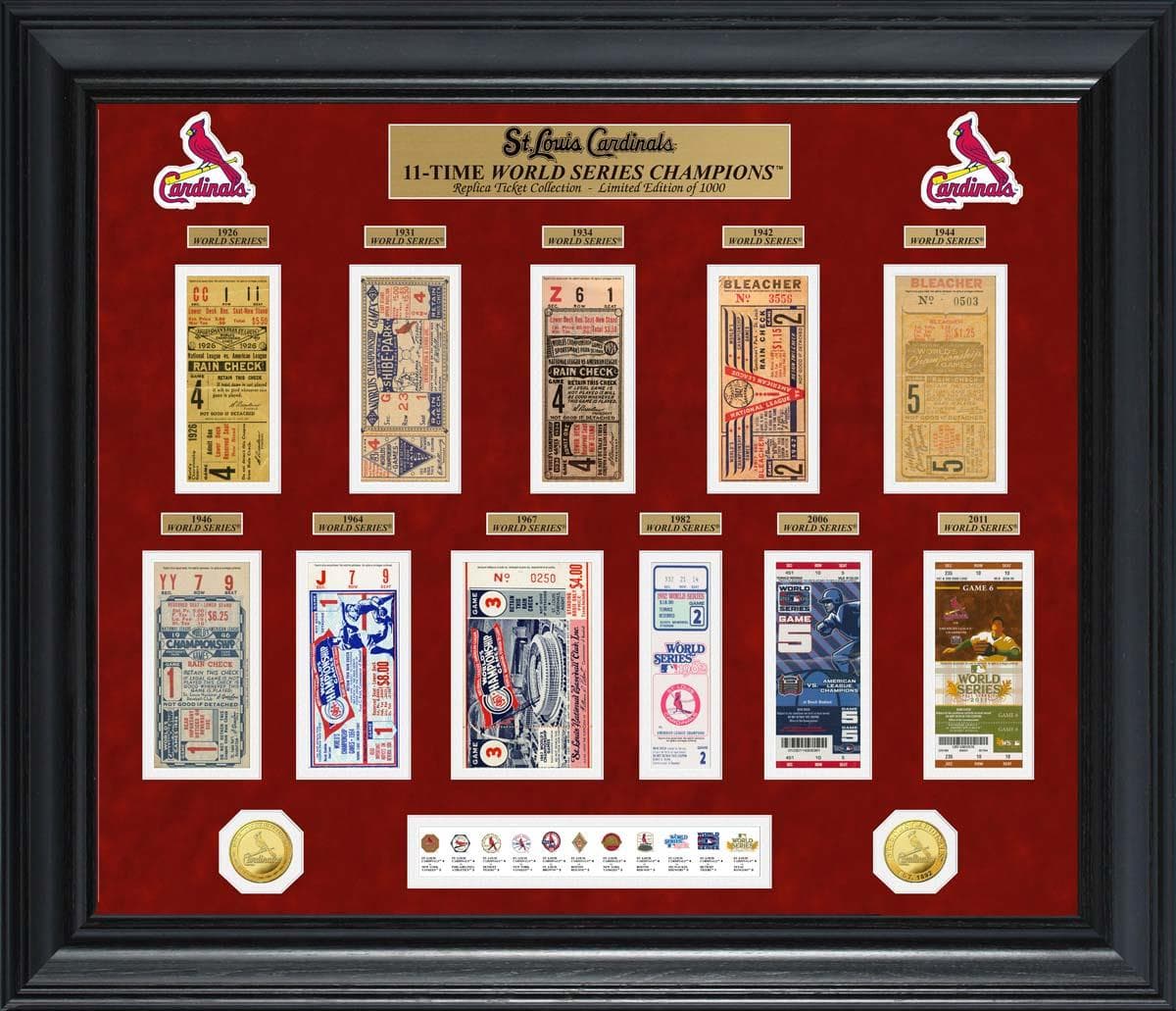 St. Louis Cardinals WS Deluxe Ticket Collection
