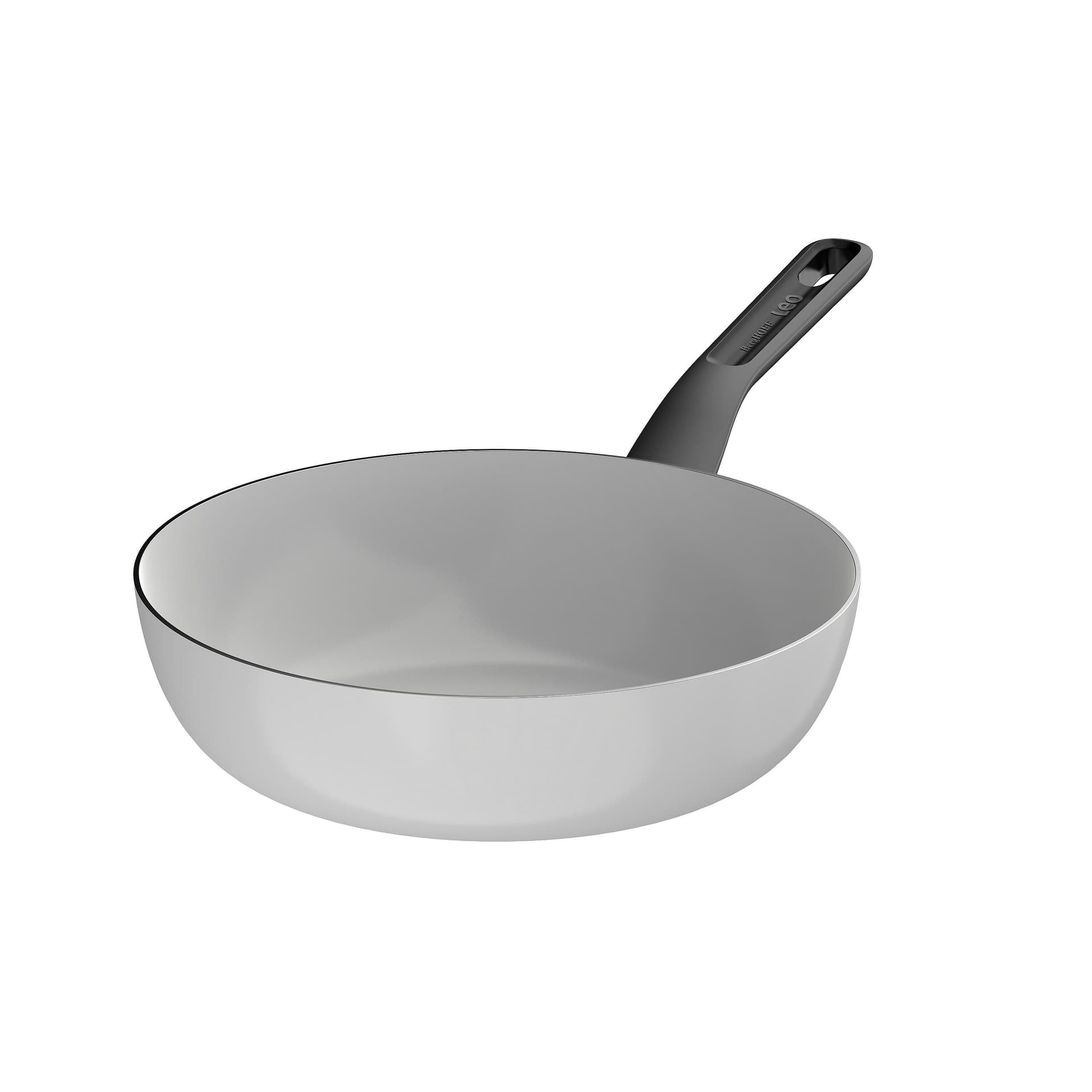 Leo Glints Non-Stick Recyled Aluminum Wok, Spirit, 11"