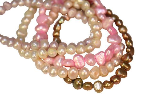 Limited Edition 5 Separate Pearl Bracelet Collection