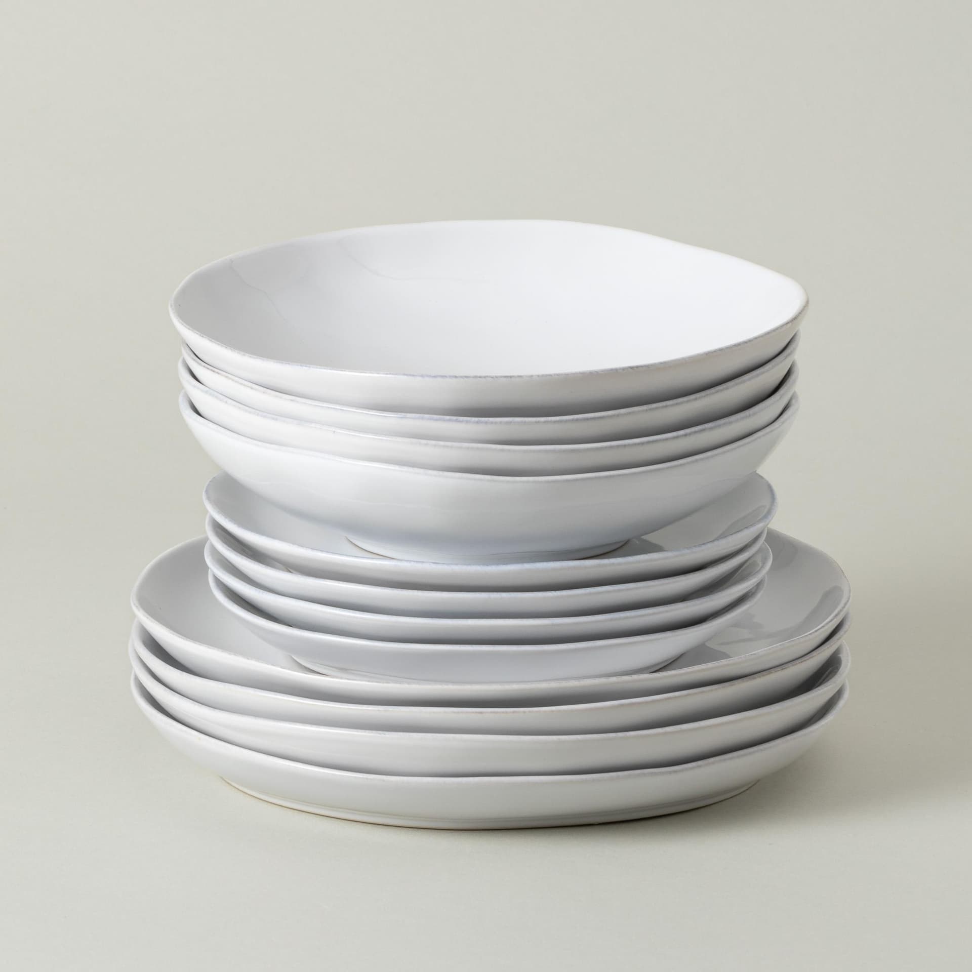 Livia Place Setting Set w/ pasta bowl Size 12 Pieces