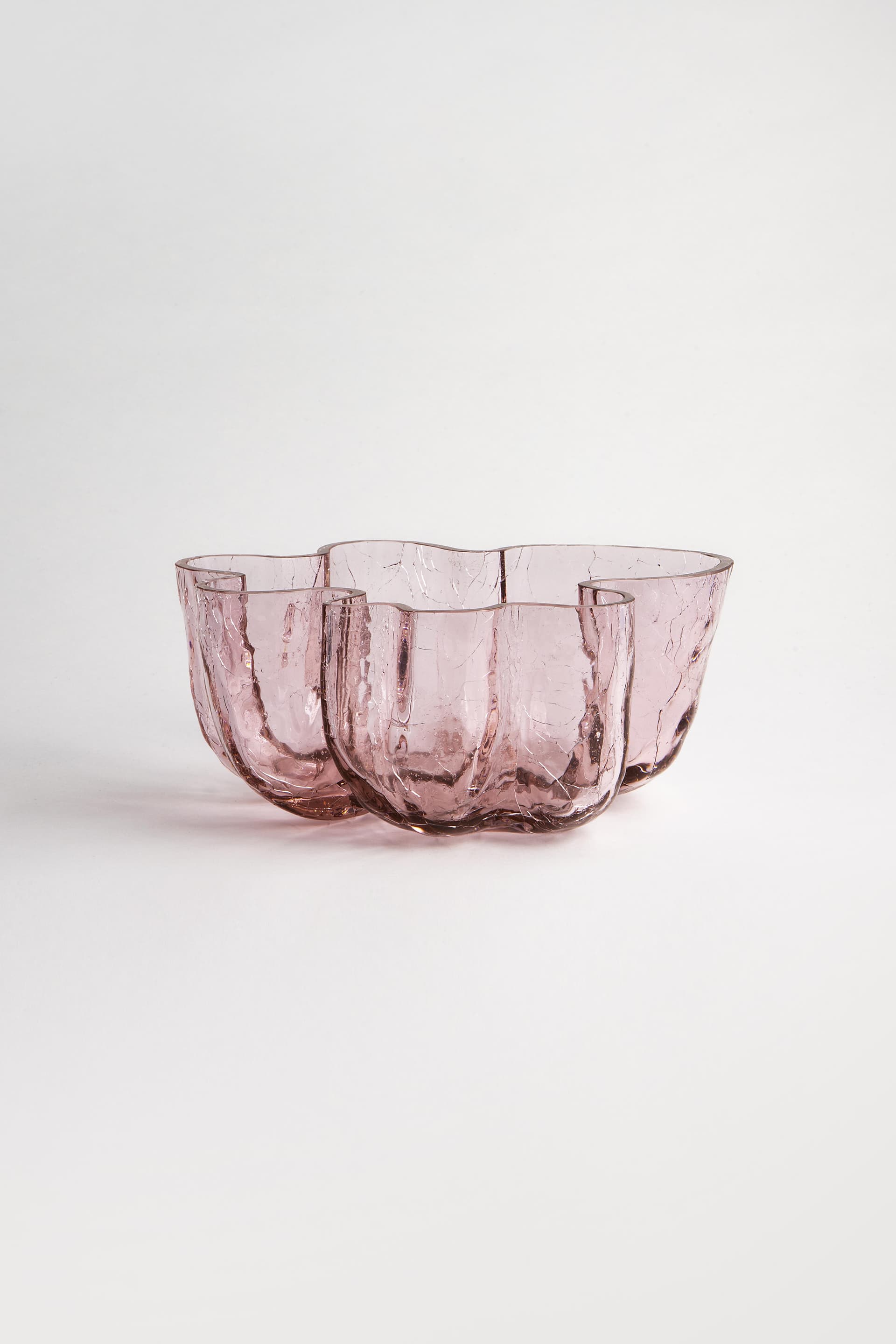 Crackle Bowl Pink