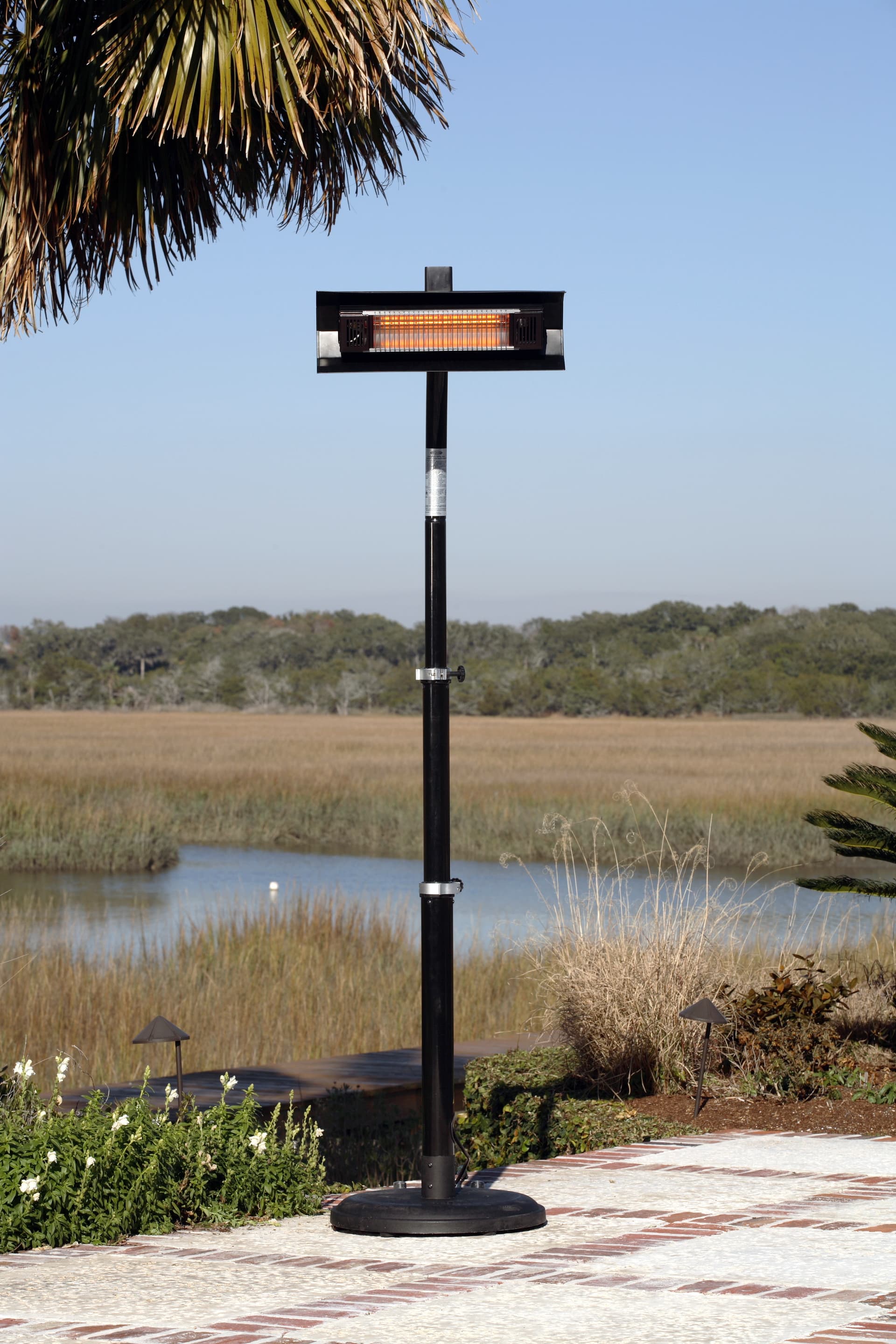 Black Powder Coated Infrared Patio Heater