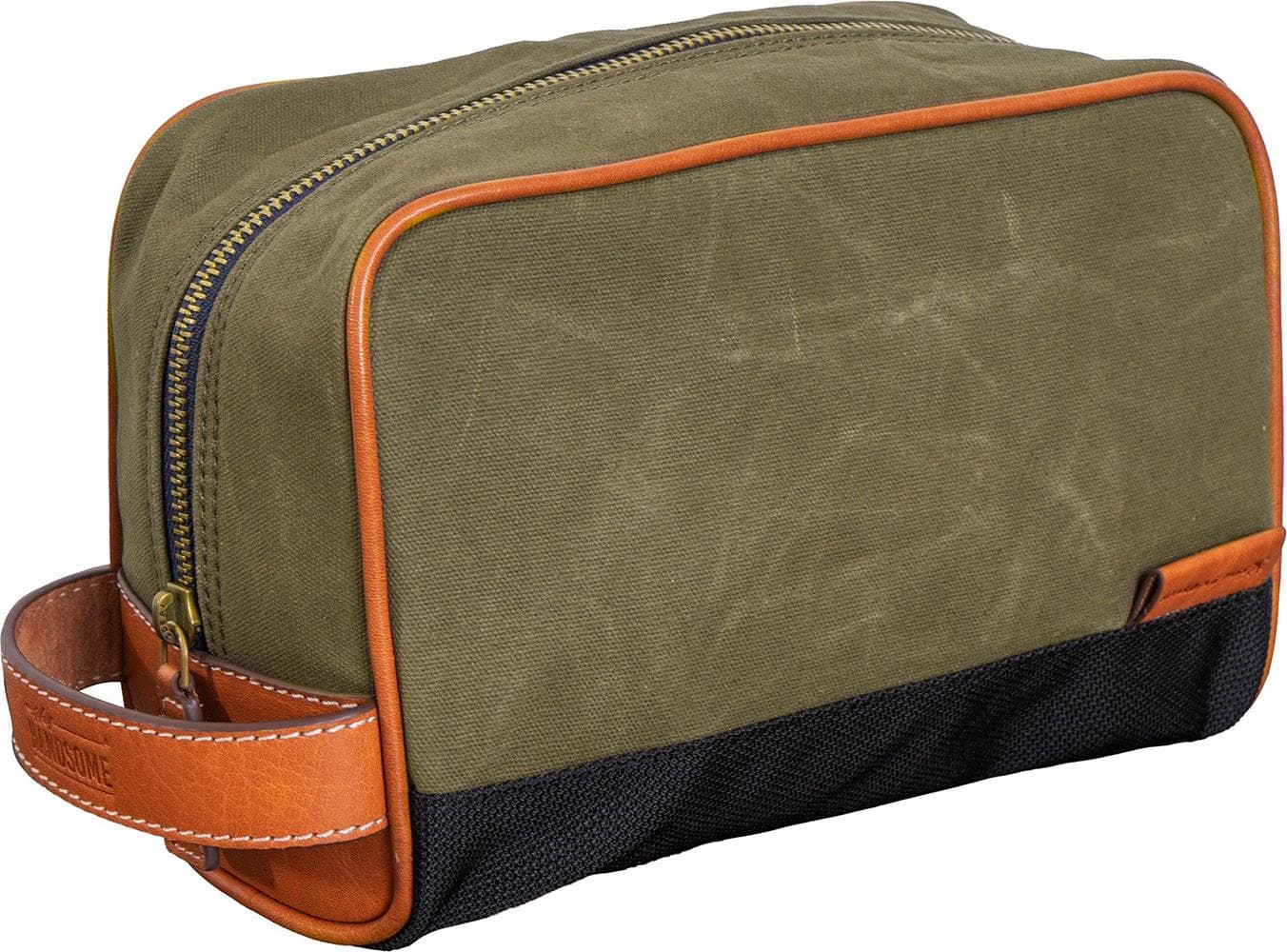 Hey Handsome Waxed Canvas Dopp Kit