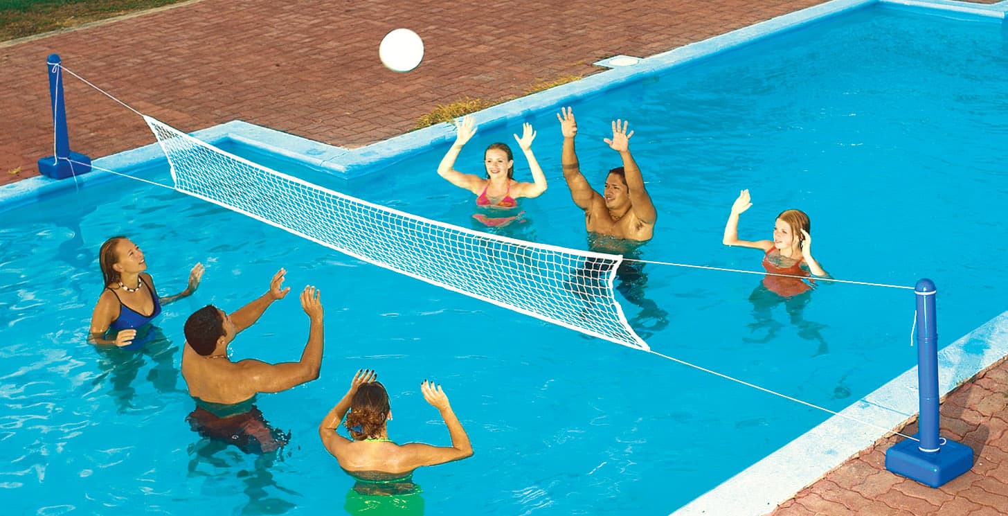 Jammin Cross Pool Volley Game