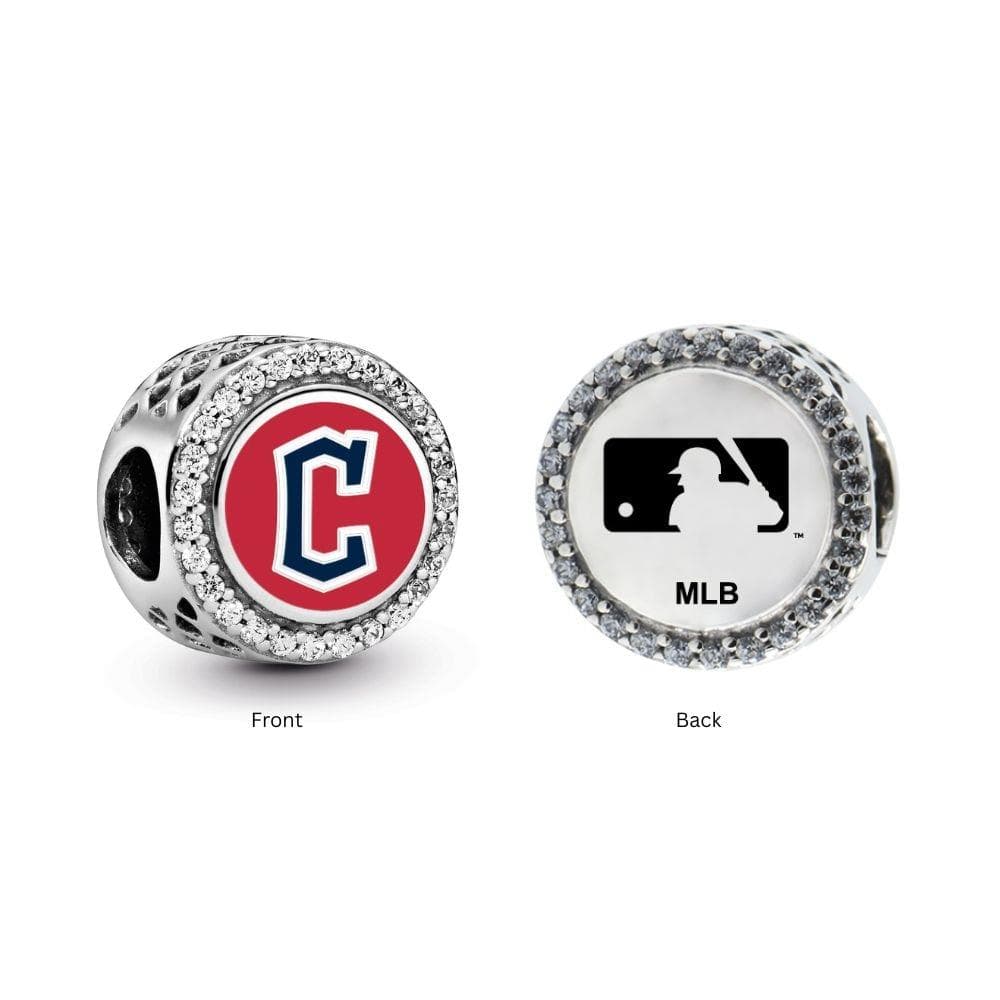 Button Charm - Cleveland Guardians