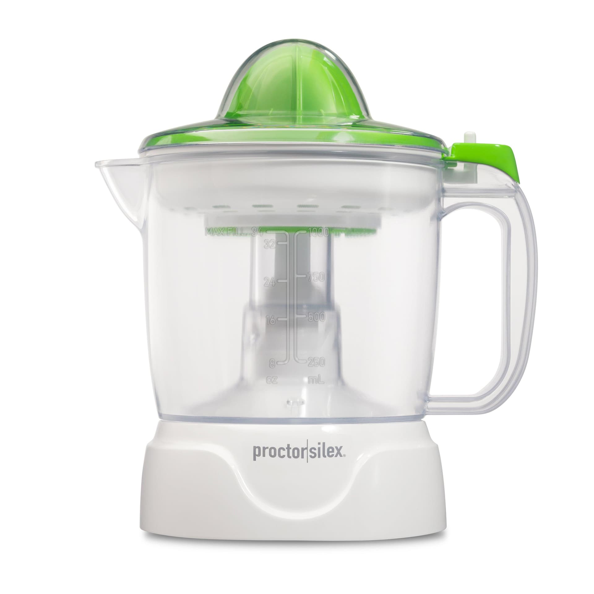 34oz Electric Citrus Juicer White & Green