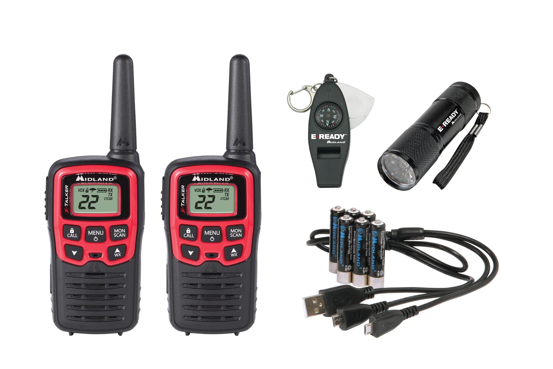 E+Ready X-Talker 26 Mile Two-Way Radios