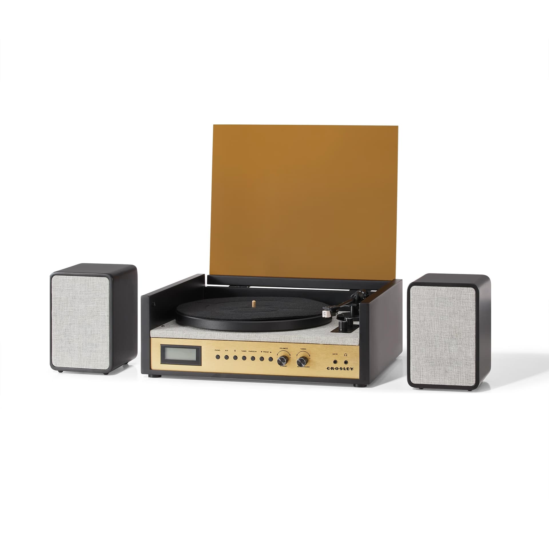 Coda Record Player With Speakers