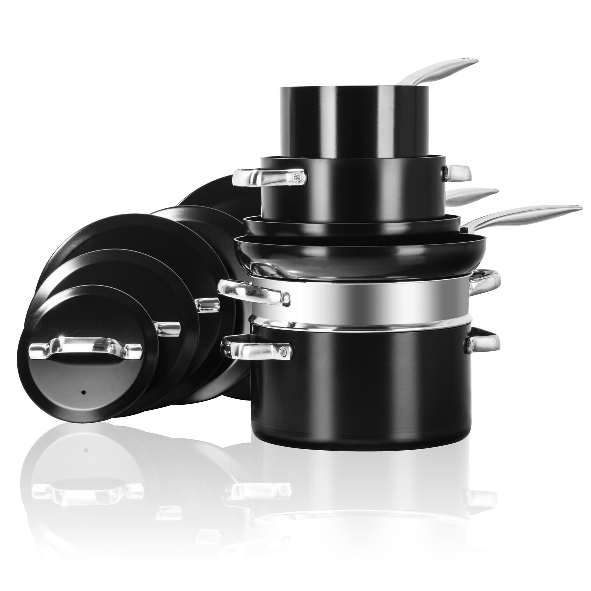 Modern Cookware Set Size 11 Piece Set