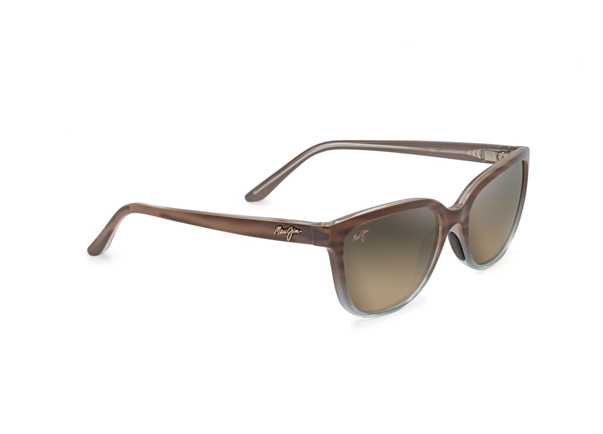 Honi Polarized Sunglasses Sandstone and Blue Frame HCL Bronze Lens