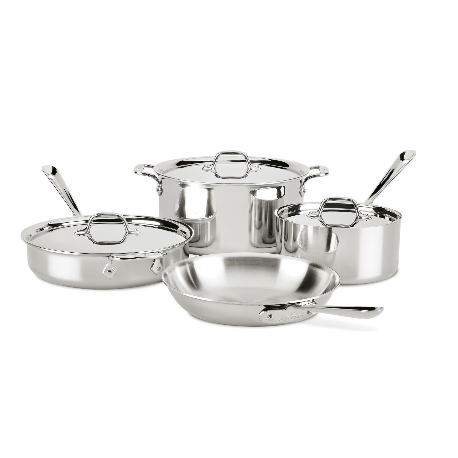 D3 Stainless Steel 7-Piece Cookware Set