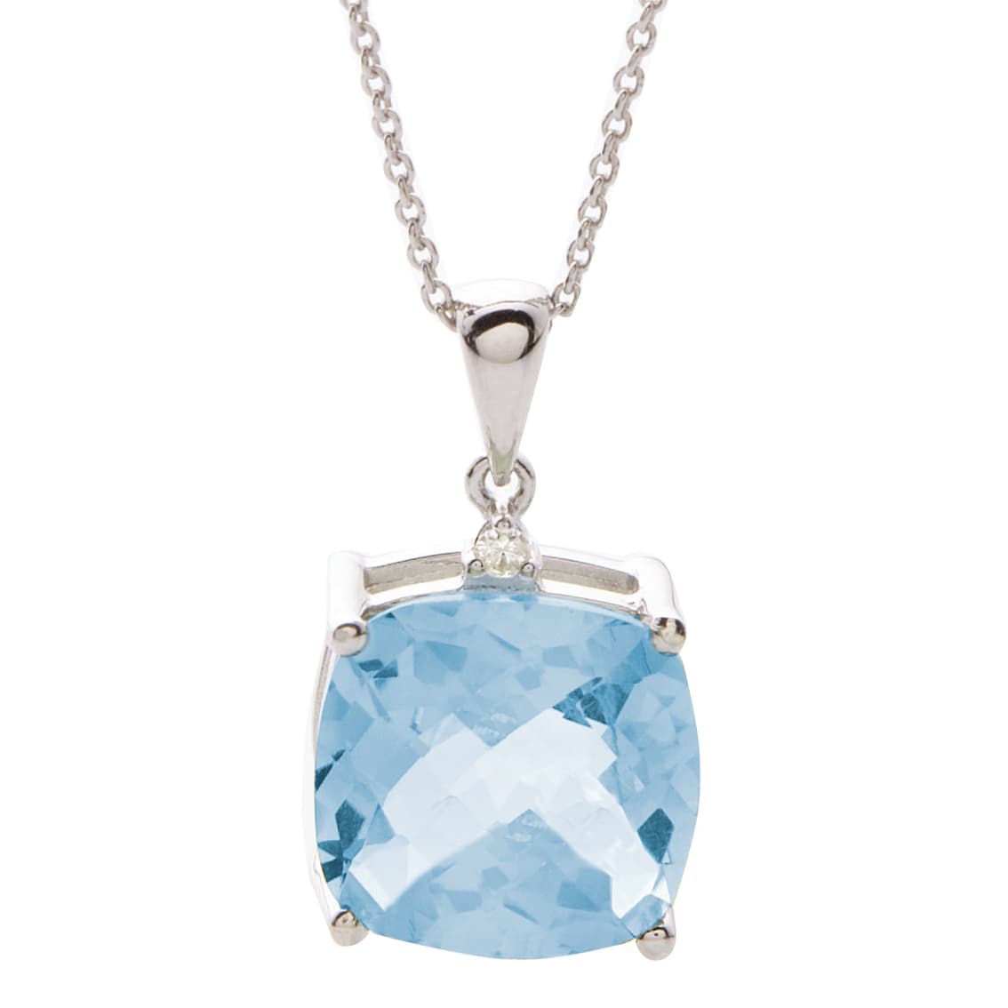 Blue Topaz Necklace