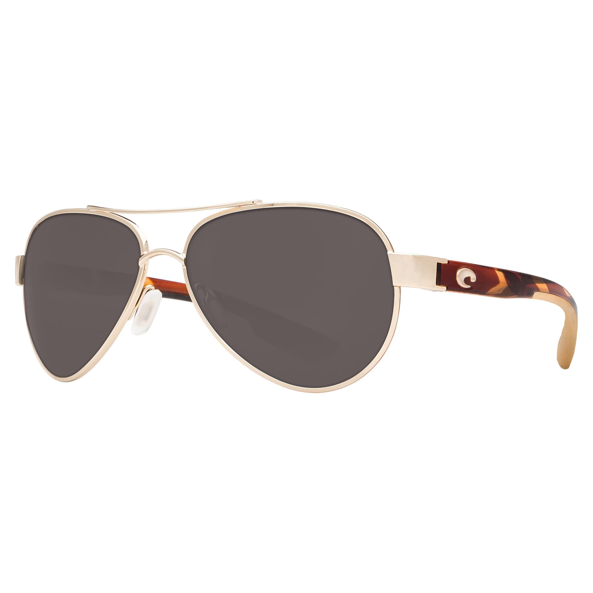 Loreto Polarized Sunglasses - Rose Gold/Gray