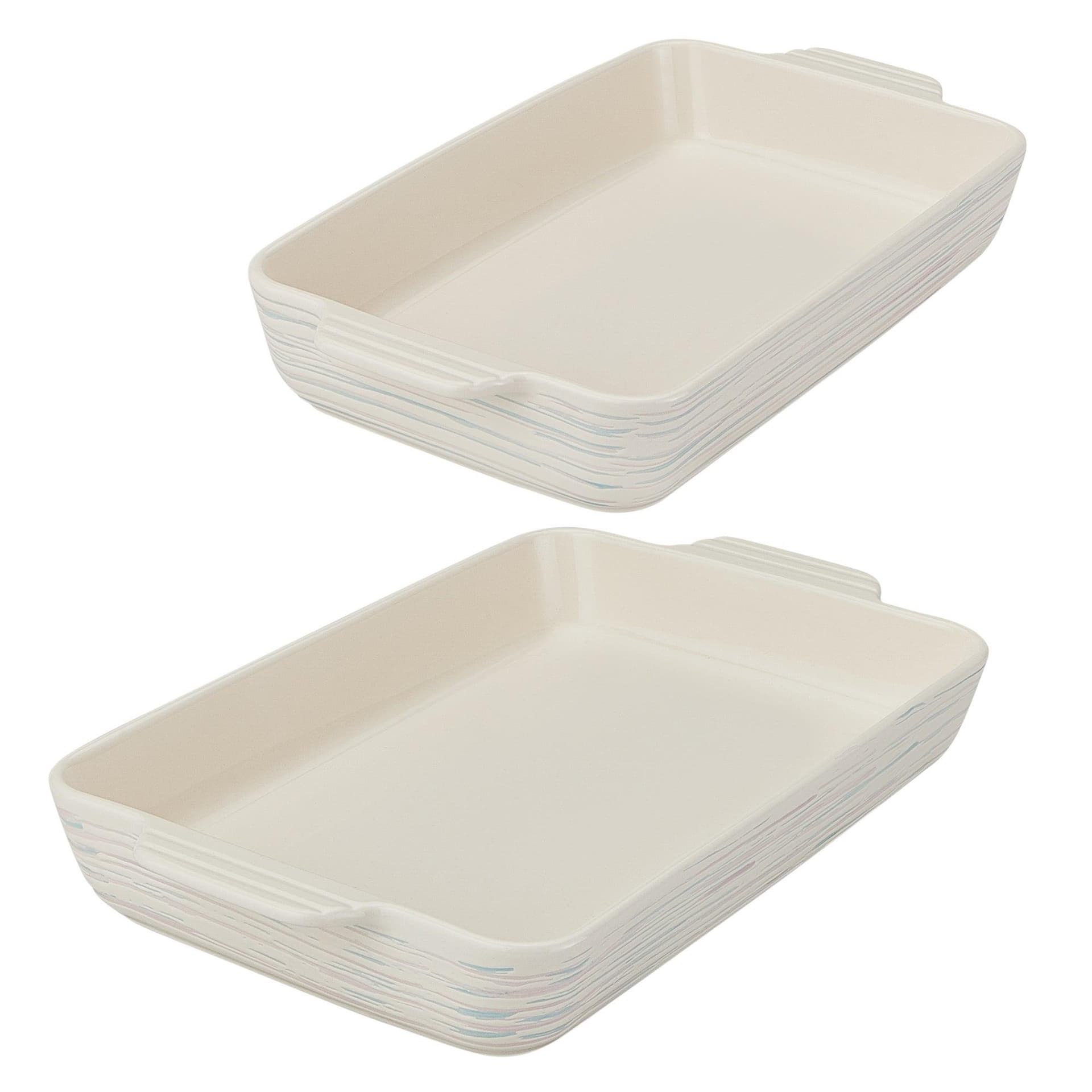 2pc Bake It Ceramic Rectangular Bakeware Set