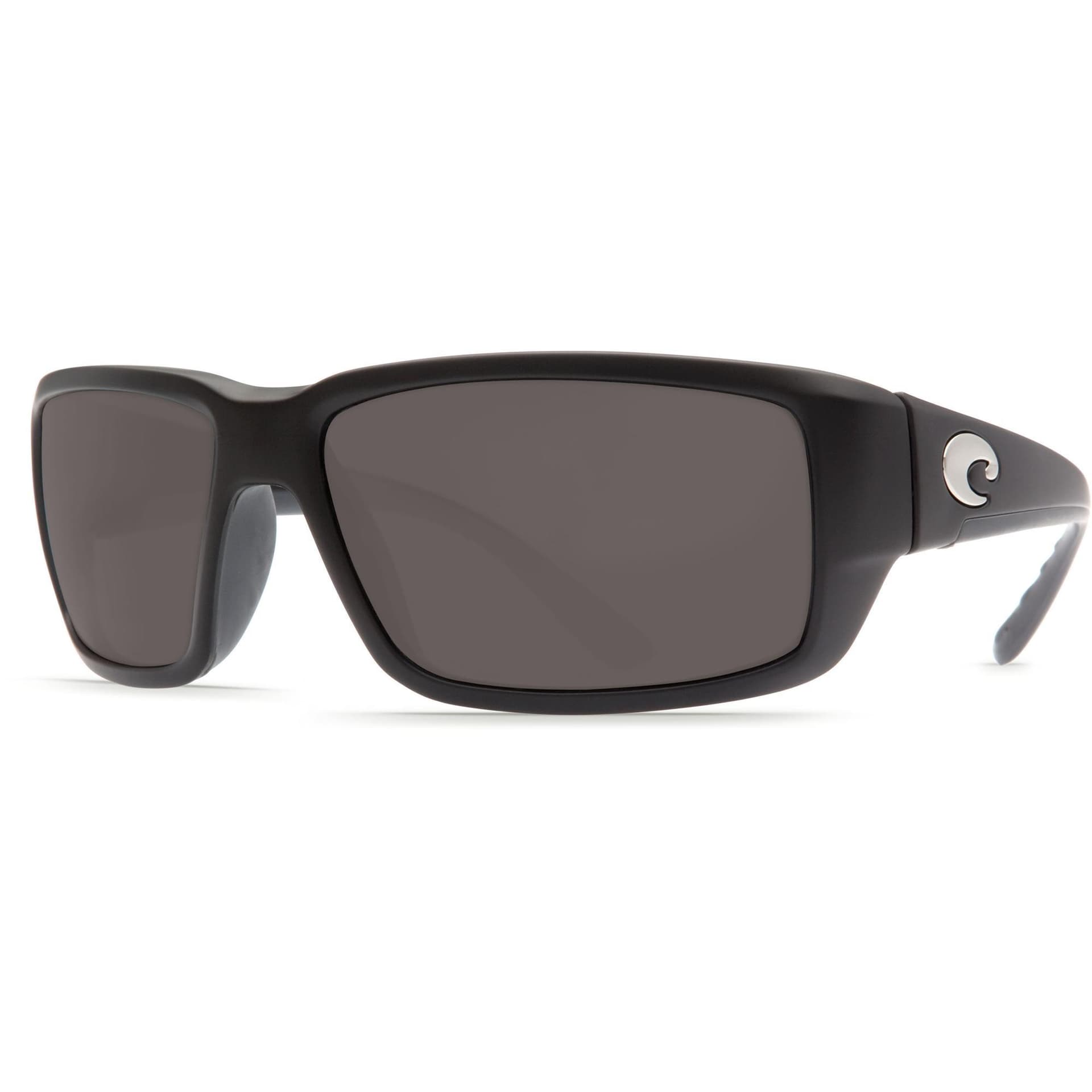 Fantail Polarized Sunglasses - Matte Black/Gray