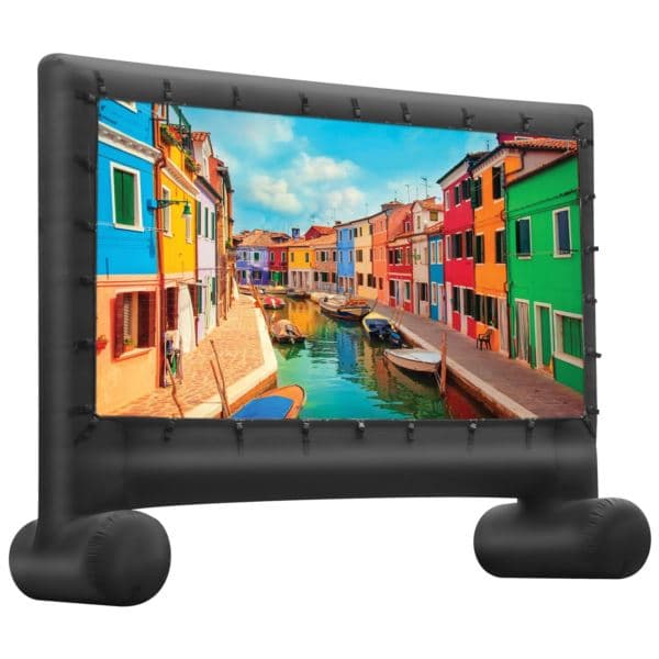 120" Indoor/Outdoor Portable Inflatable Projector Screen