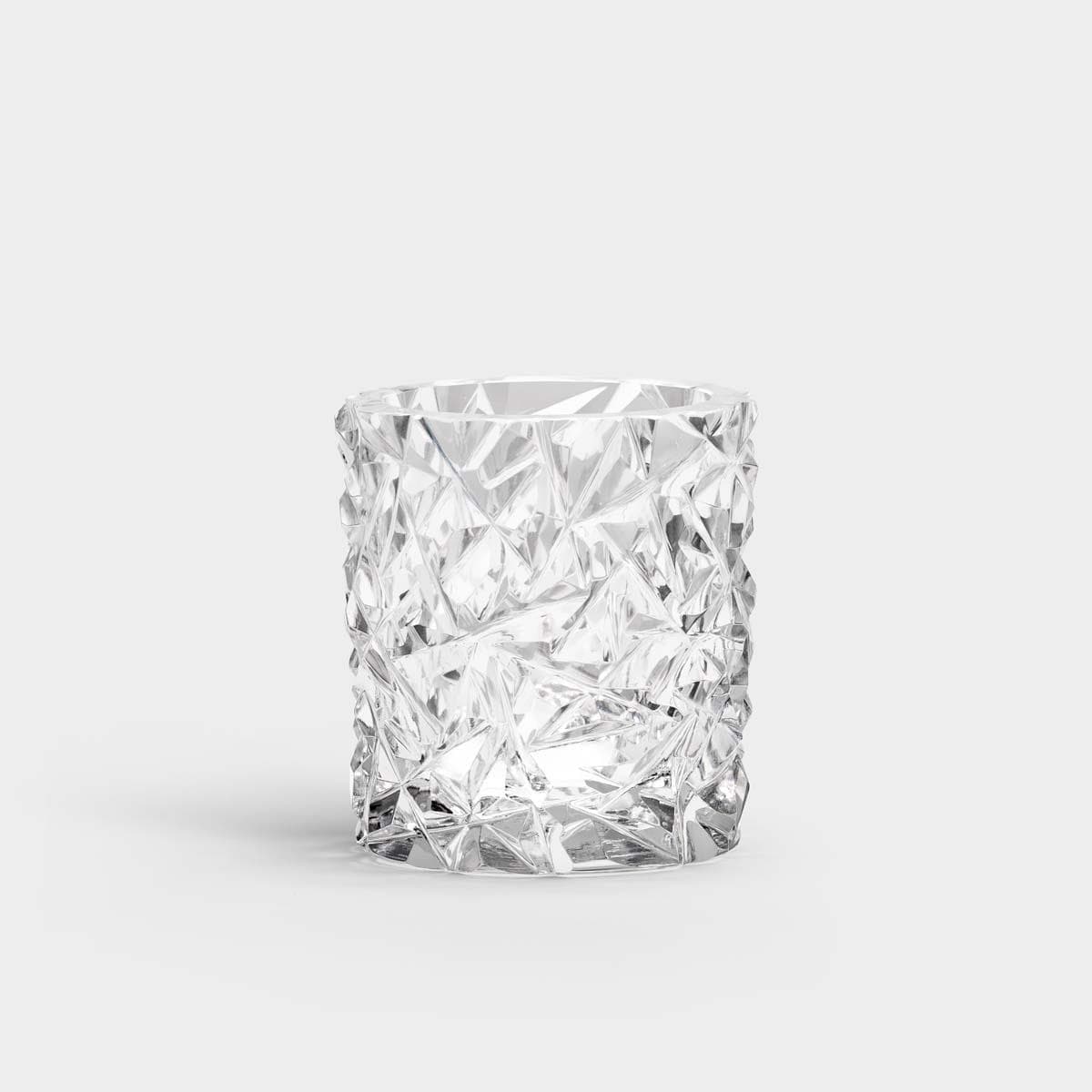 Carat Candle Holder Clear Medium
