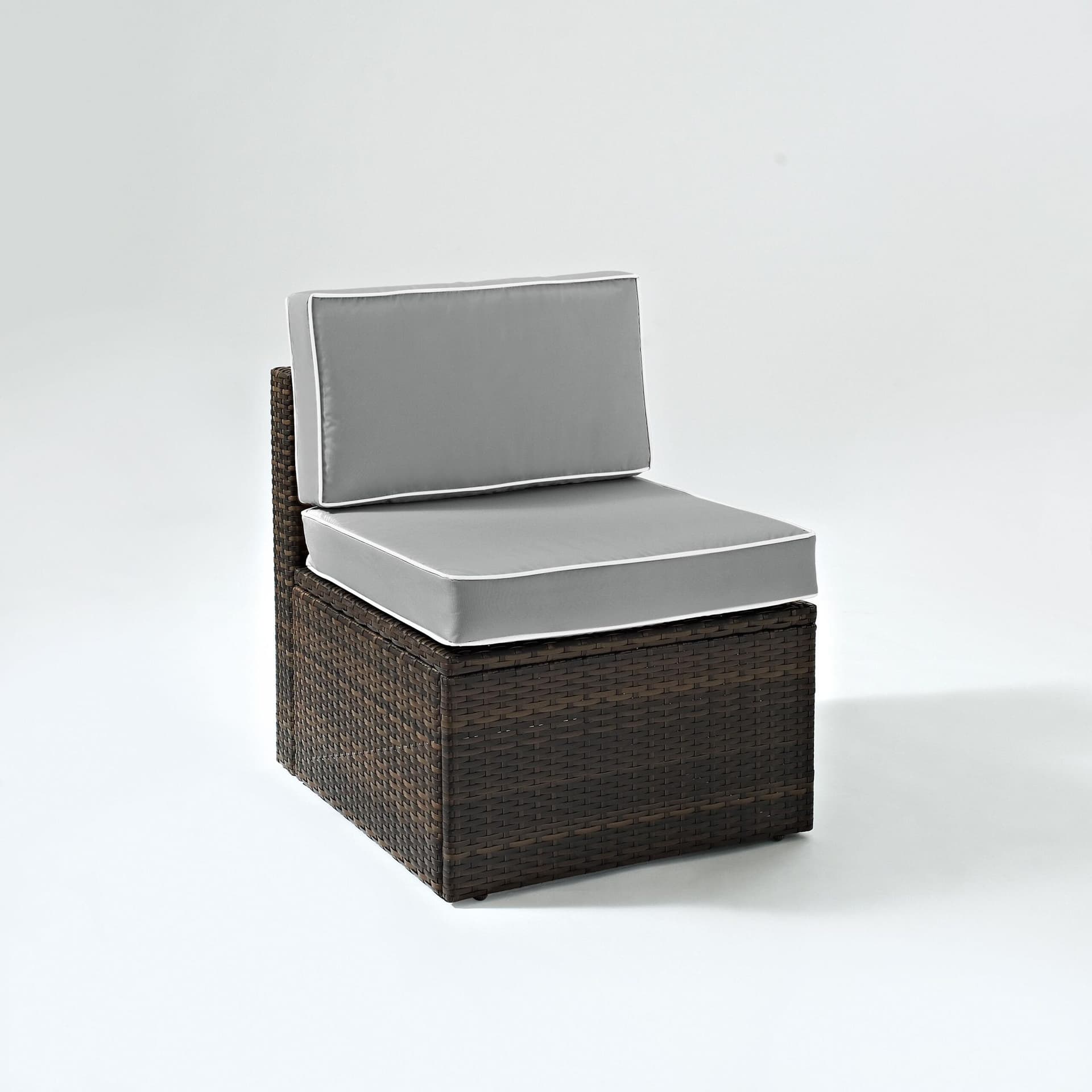 Palm Harbor Wicker Armless Outdoor Sectional Chair