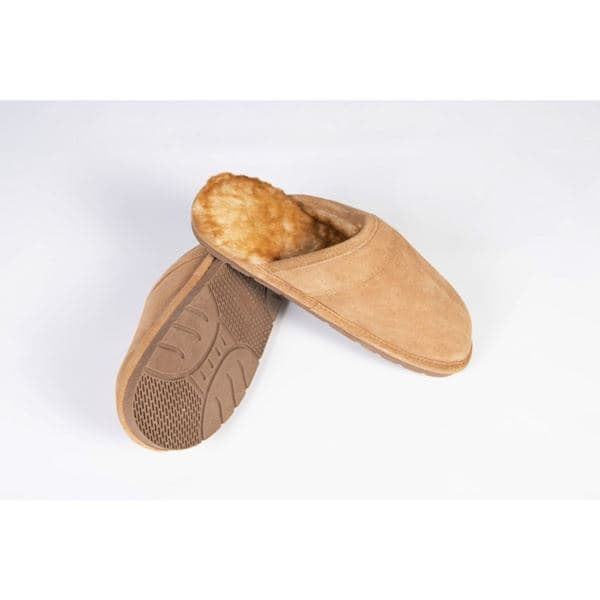 Men's Scuff Slip-On-Chestnut-10.5-11.5