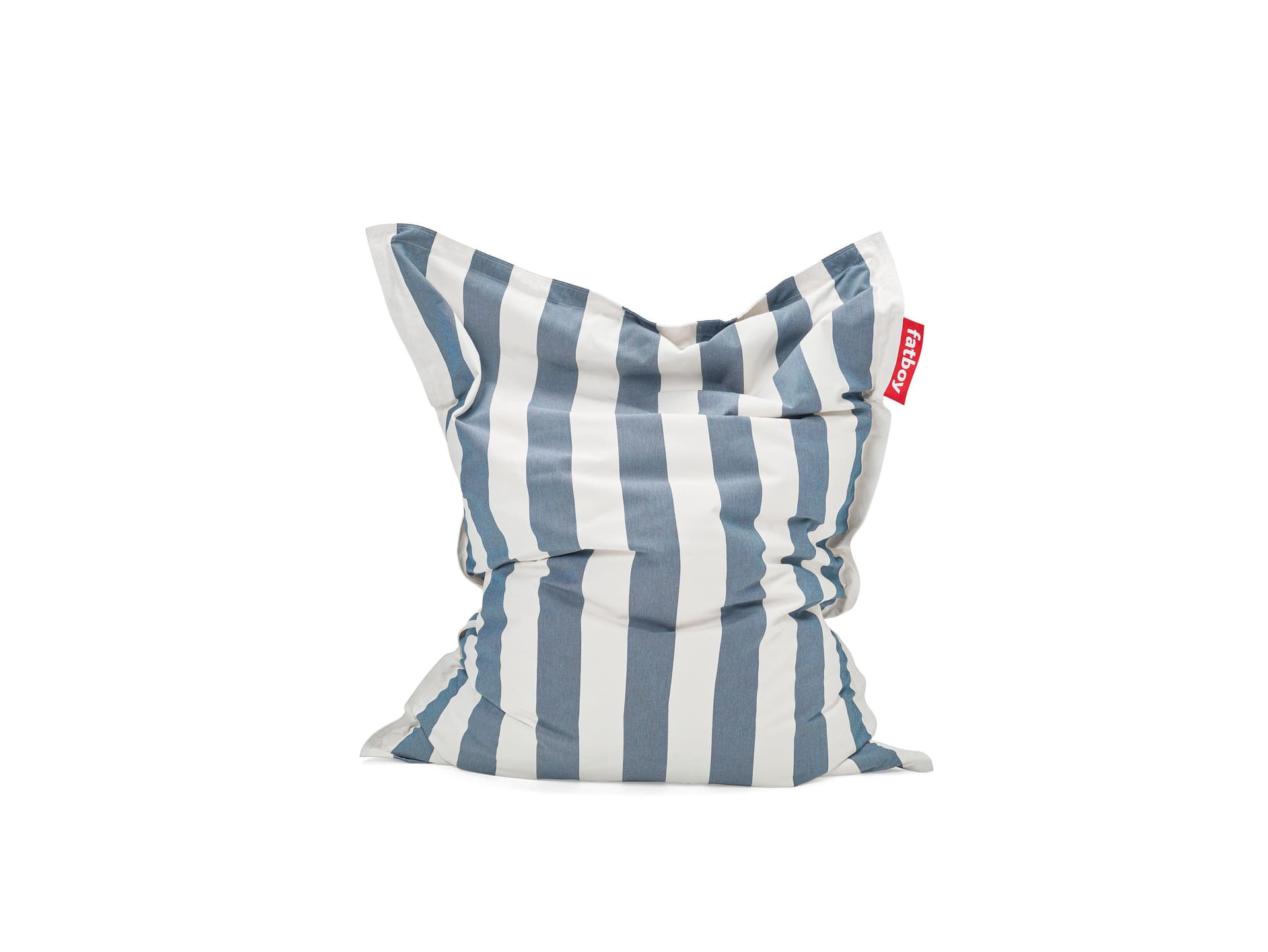 Original Outdoor beanbag - Stripe Ocean Blue