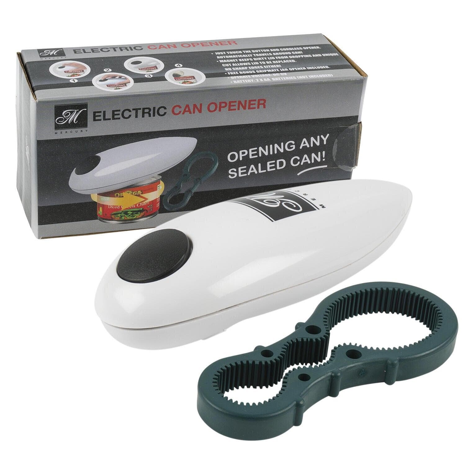 Electric Can Opener and Bottle Opener