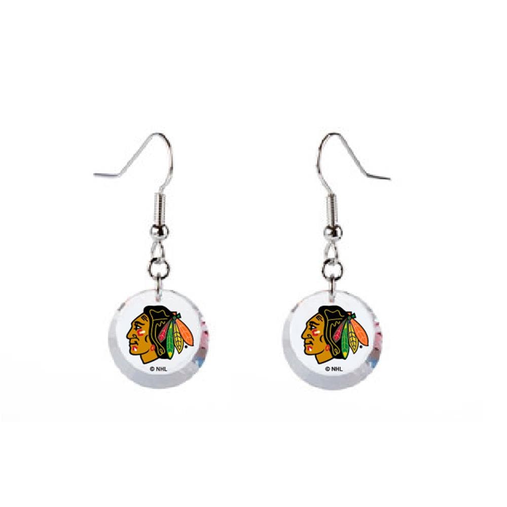 Chicago Blackhawks Earrings