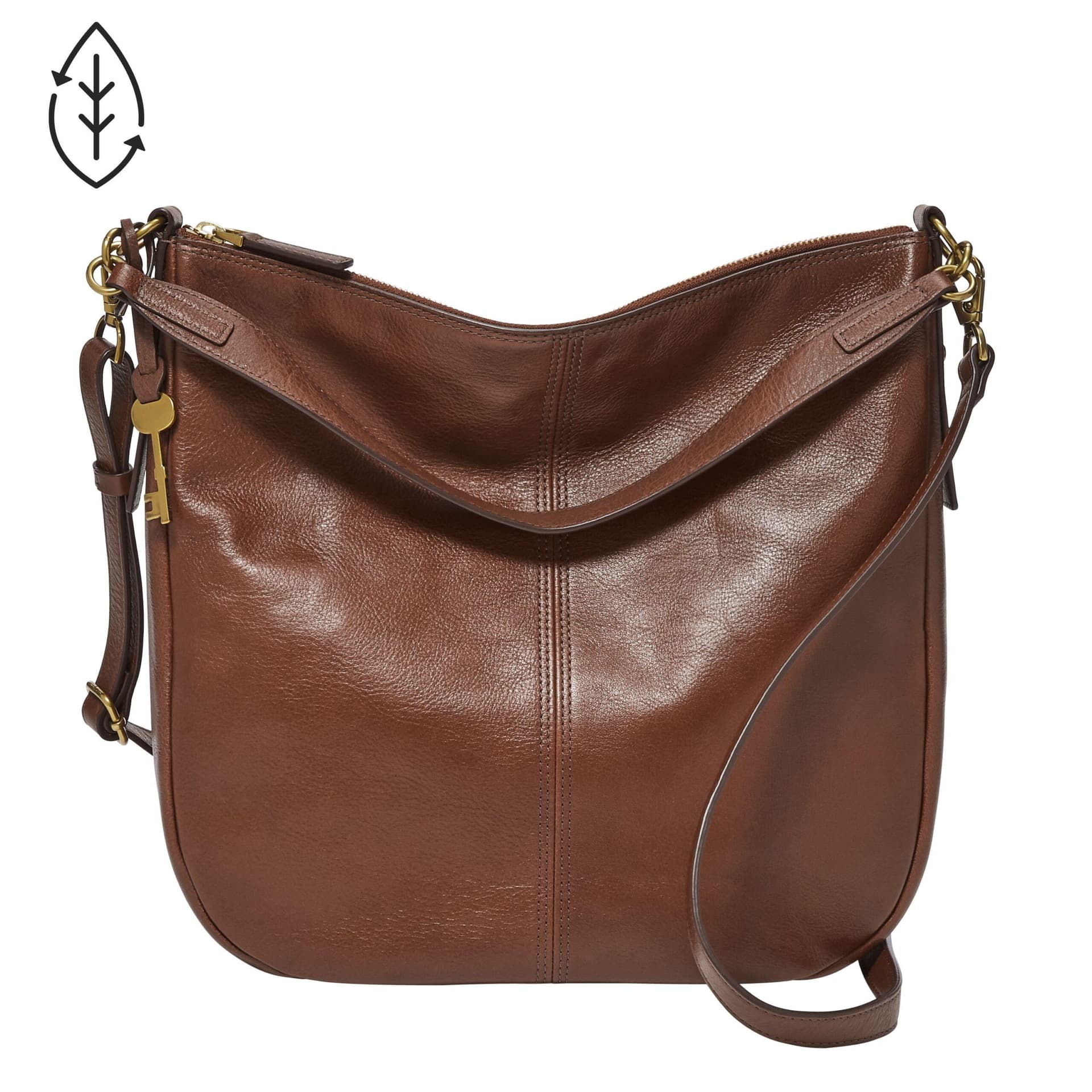 Jolie Hobo Handbag Brown