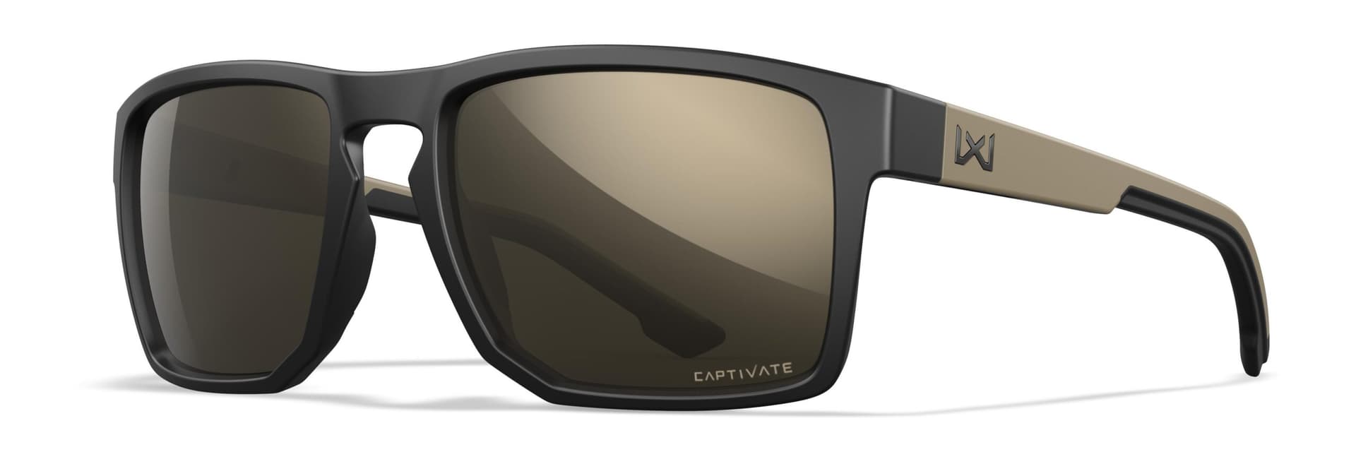 Founder Captivate - Tungsten Mirror/Matte Black and Tan