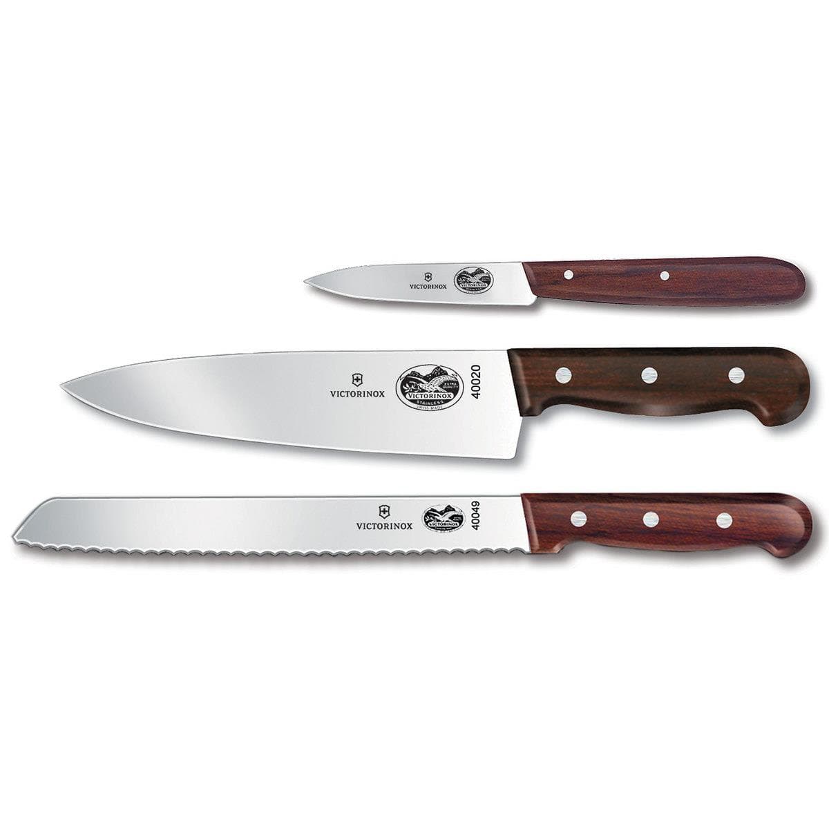 Cutlery 3-Pc Wood Set