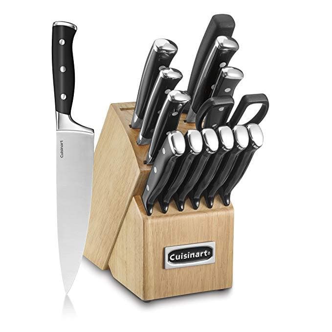 Triple Rivet 15 Piece Cutlery Set With Block