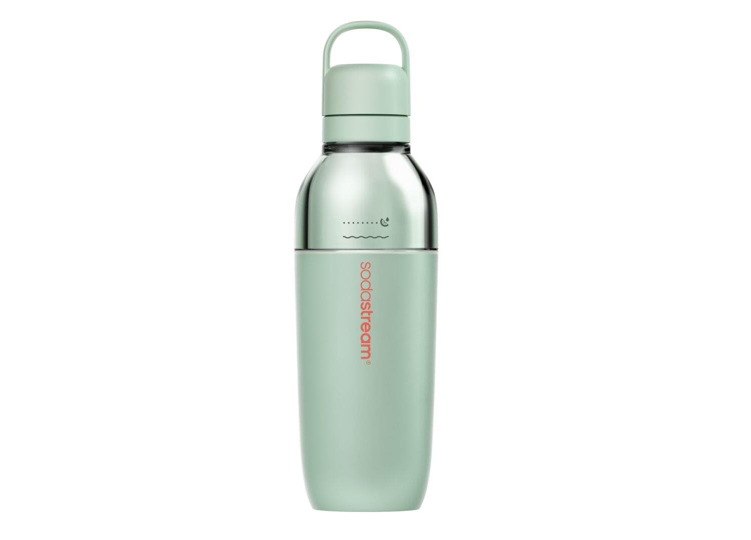 Fizz & Go Easy Mix Metal Carbonating Bottle - Storm (dark blue)
