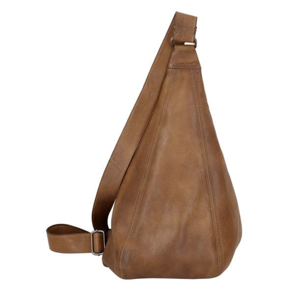 Hippie Leather Sling/Backpack Cognac