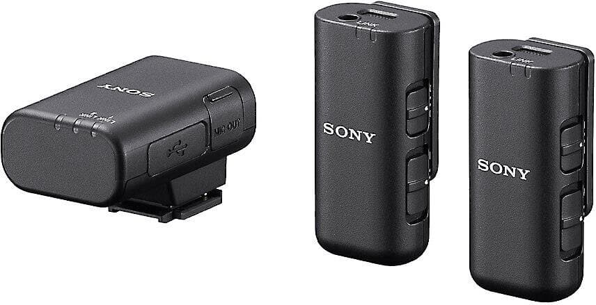 Sony ECM-W3 Compact dual-channel wireless microphone system