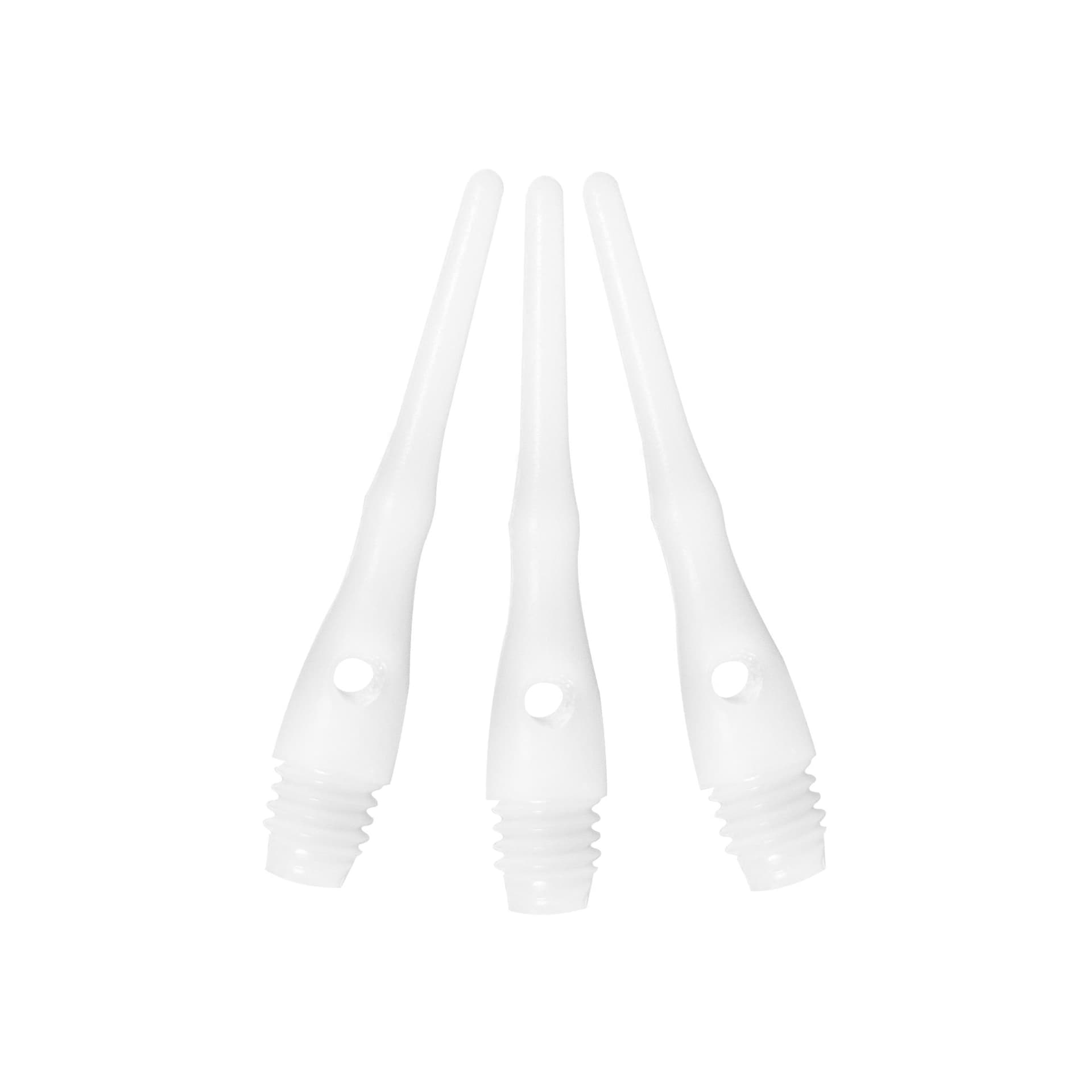 Viper Tufflex III 2ba White 1000ct Soft Dart Tips