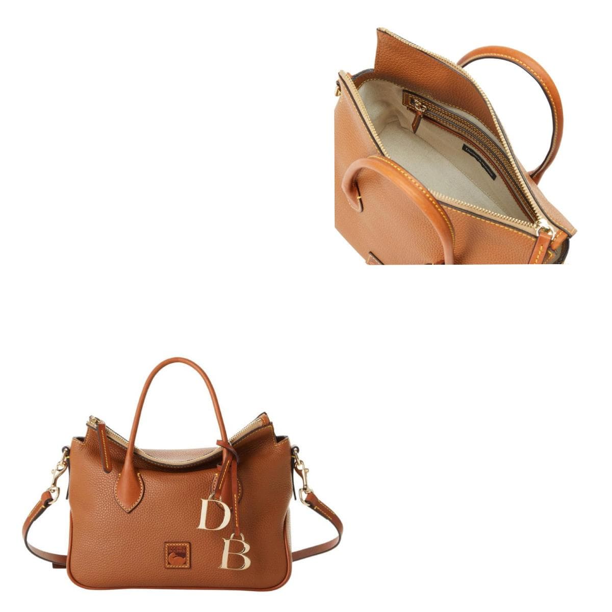 Pebble Grain Satchel