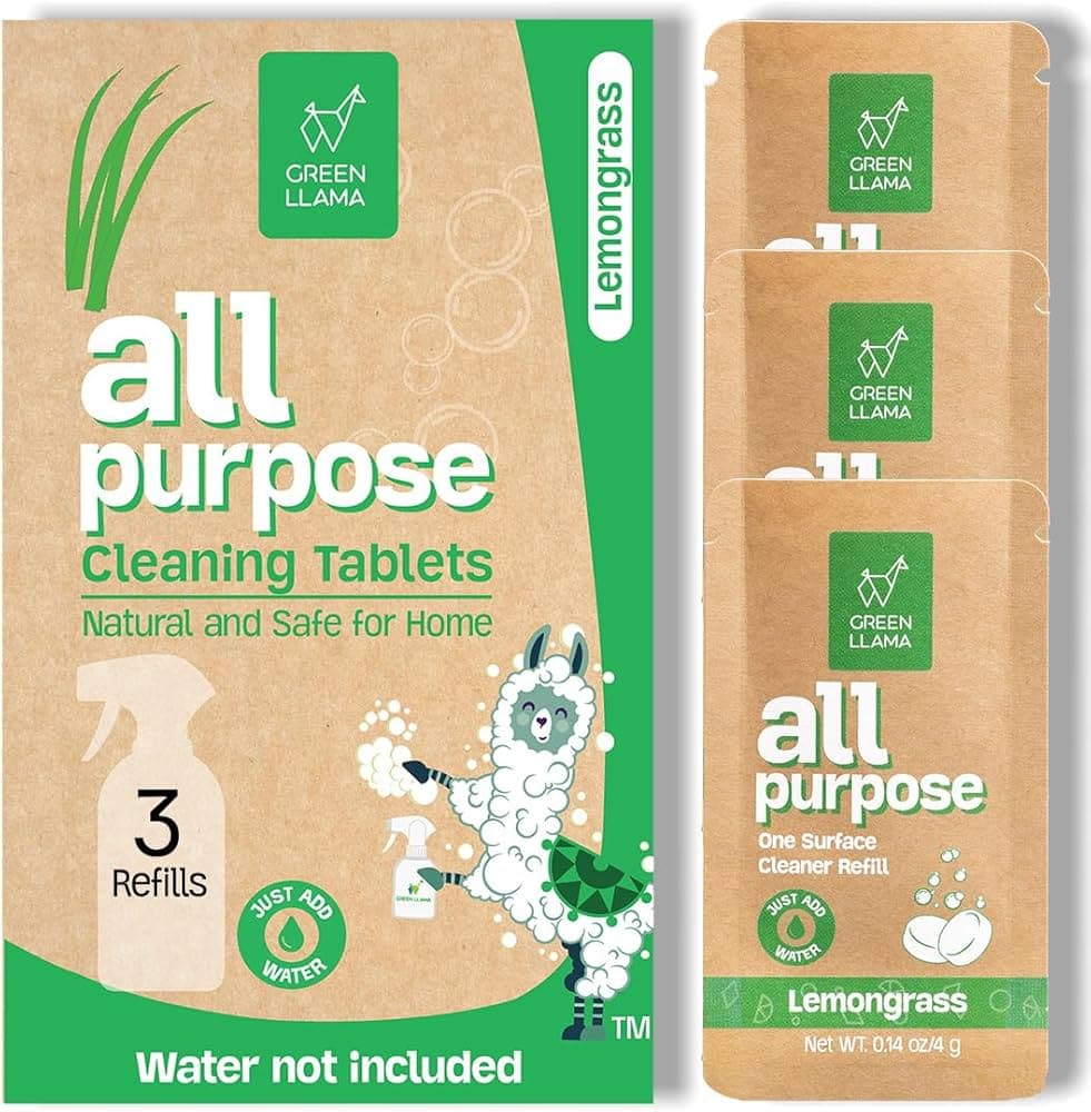All-Purpose Cleaning Tablets, 3-Pack – Lemongrass Scent
