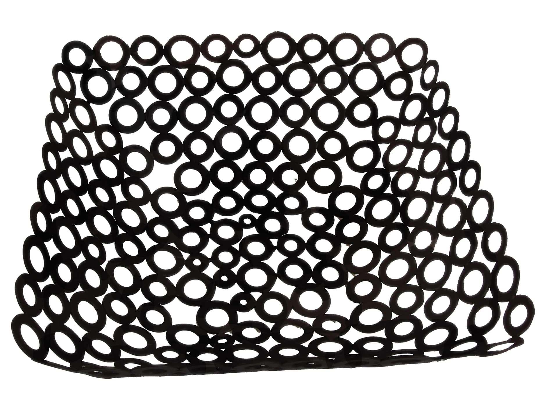 Iron Washer Bowl - 8.5" Square