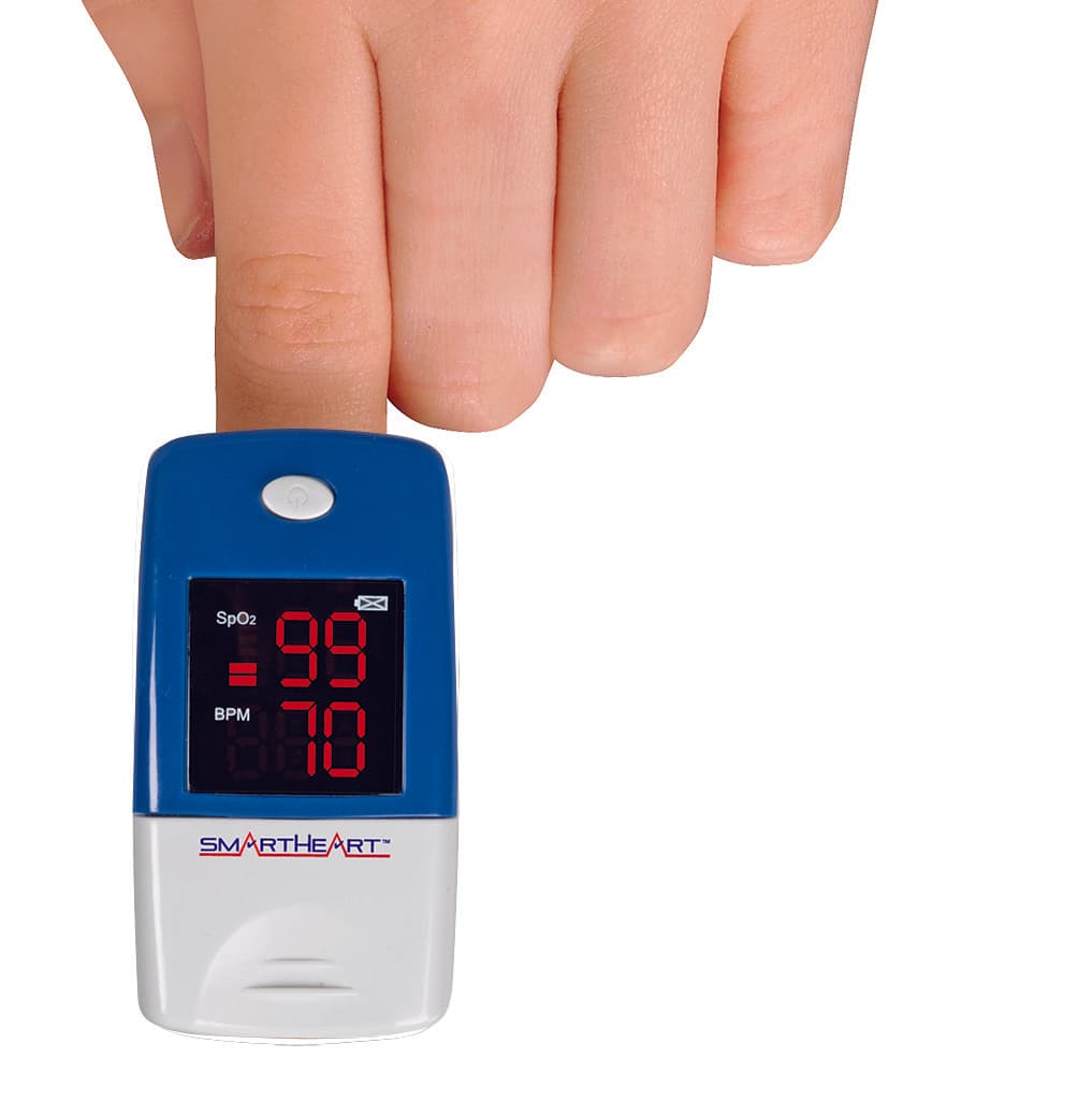 SmartHeart Pulse Oximeter Portable Spot-Check Monitor