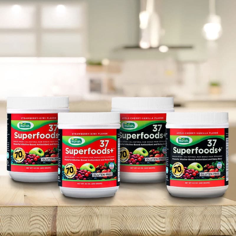 BODY CLEANSE - Detox, Alkaline, Electrolyte & Body Nourishment (Save $28) - TWO Apple Cherry Vanilla & TWO Strawberry Kiwi (Save $28)