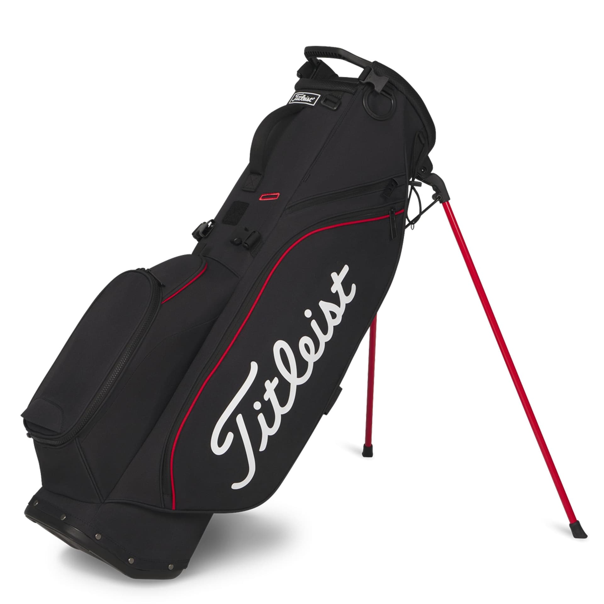 Titleist Players S4 2026 Stand Bag - Black/Red/White