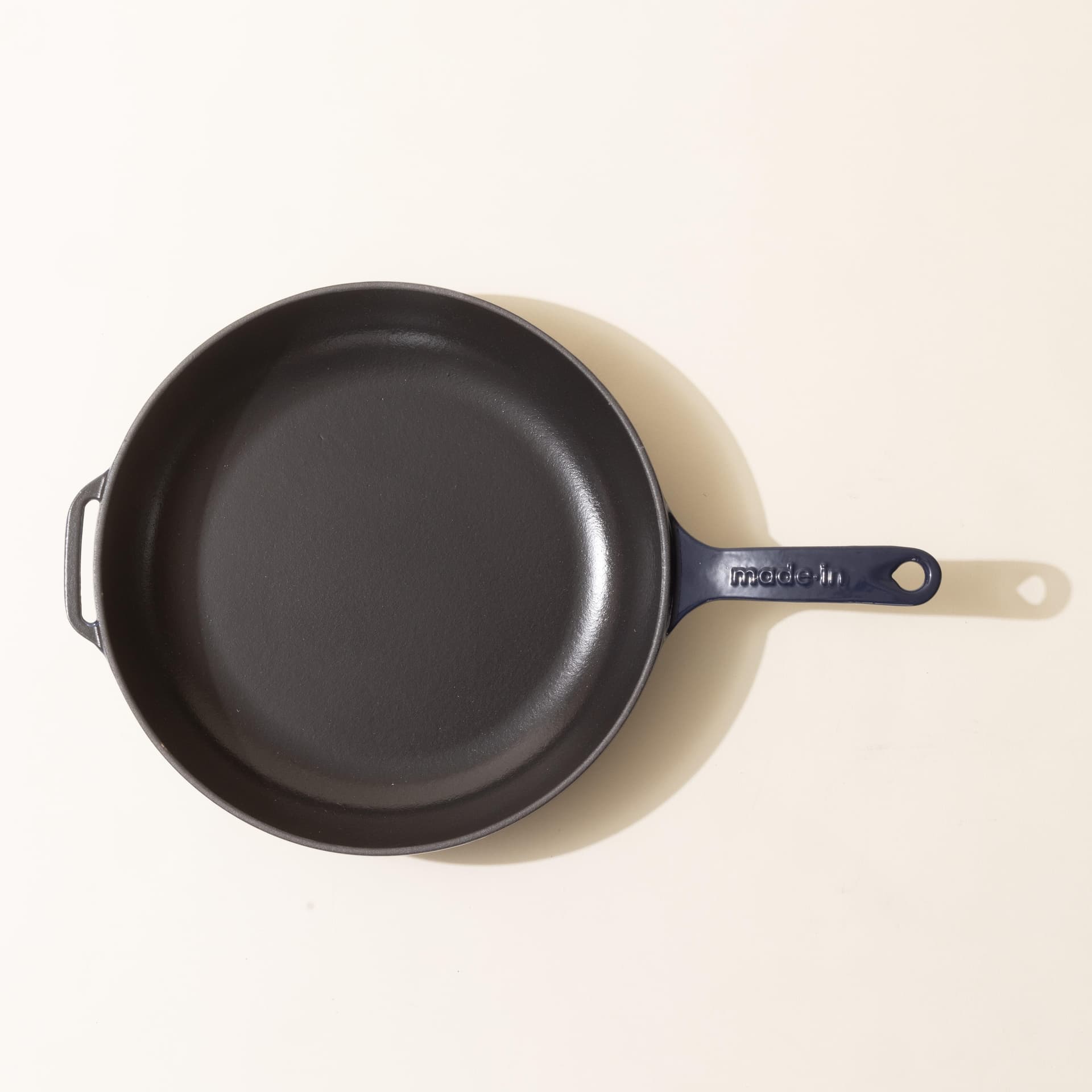 11-Inch Enameled Cast Iron Skillet - Harbour Blue